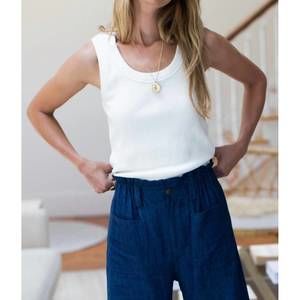 NEW EMERSON FRY go to tank top in natural rib organic